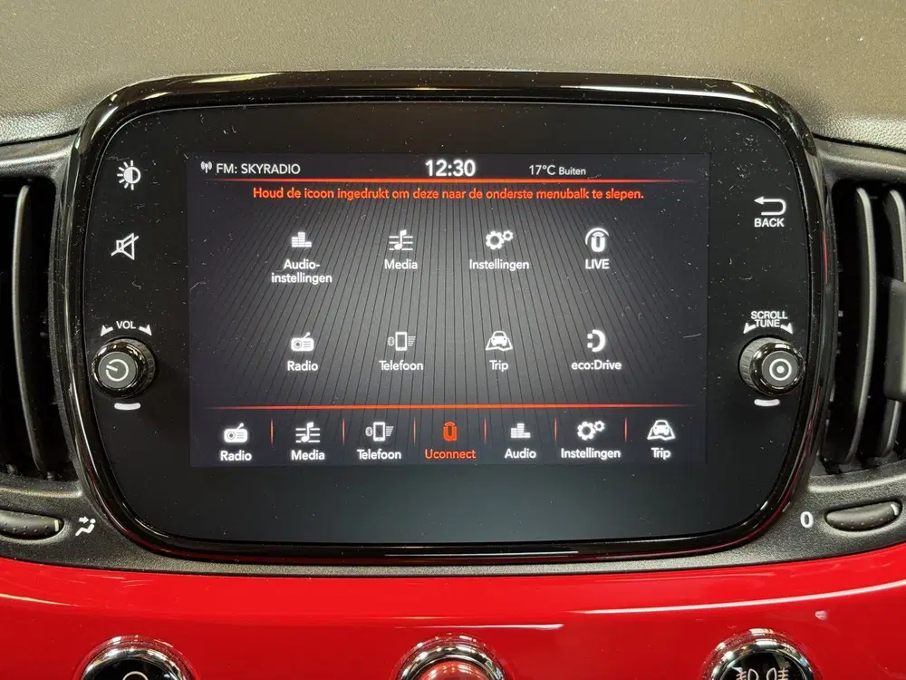 Fiat 500 1.2 Star Automaat Climate Control Carplay uit 2020, foto 10