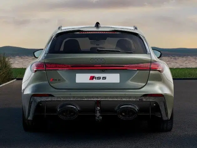 Audi RS5 Avant e-hybrid 639 PK uit 2026, foto 4