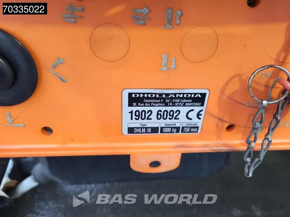 Iveco Daily 3.0L 1000KG Laadklep Automaat Dubbellucht uit 2019, foto 12