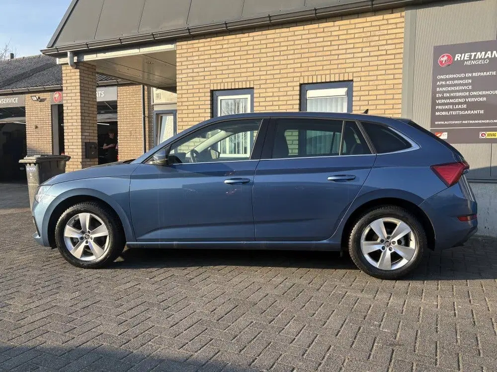 Skoda Scala 1.0 TSI Sport Bns CARPLAY-ALL SEASON-PARK uit 2021, foto 8