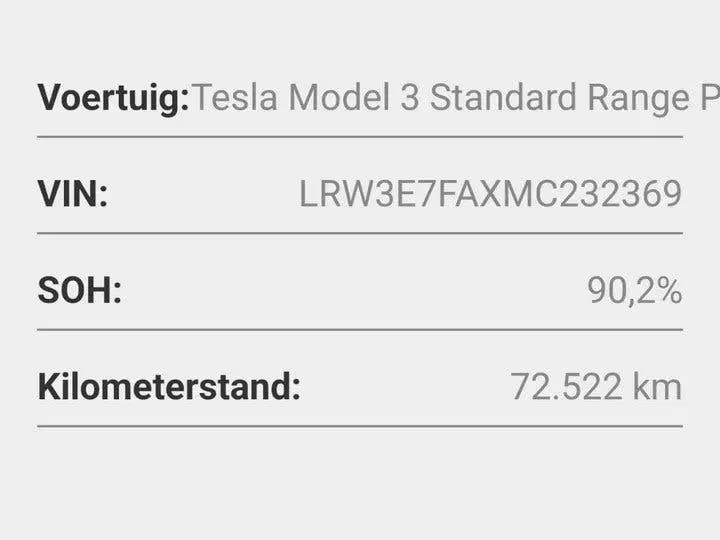 Tesla Model 3 Standard RWD Plus 90.2% SoH FACELIFT [ LFP uit 2021, foto 2