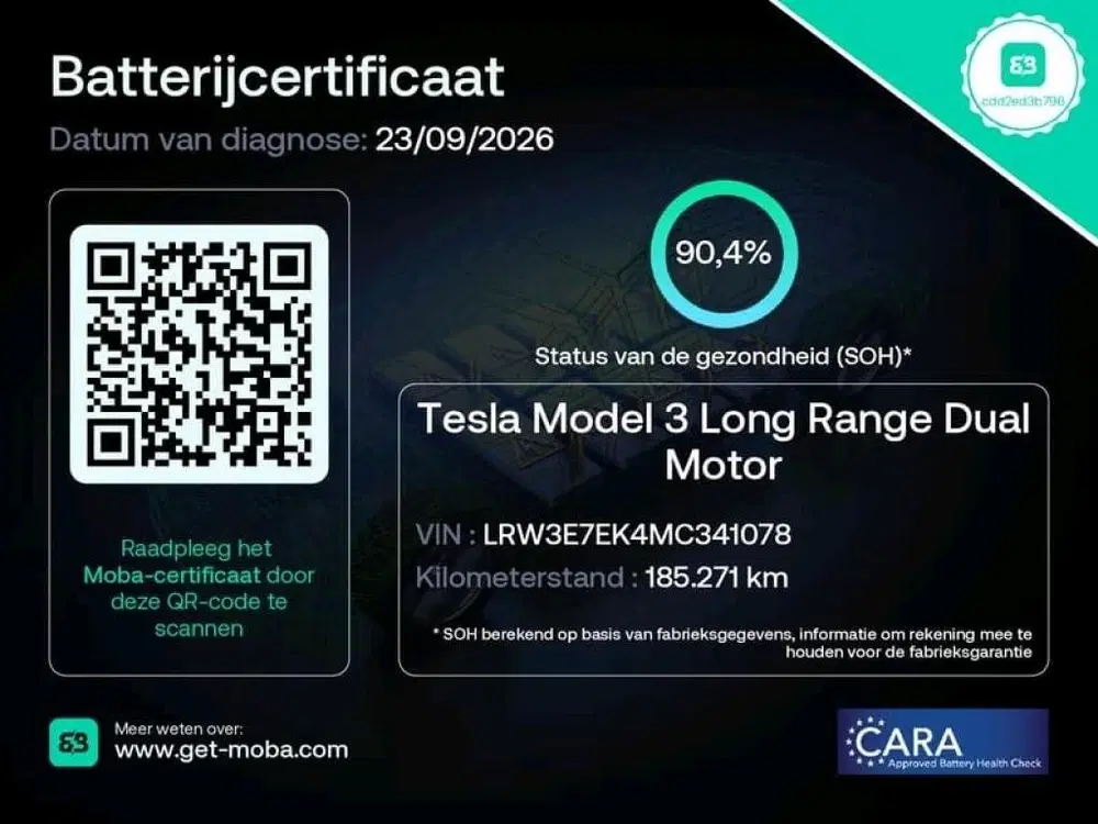 Tesla Model 3 Long-Range AWD 351pk 75 kWh FACELIFT 90 uit 2021, foto 8