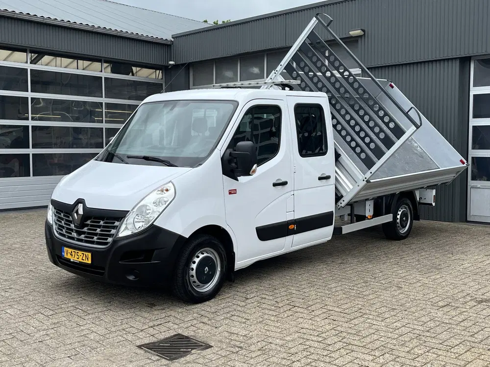 Renault Master T35 2.3 dCi L3 DC Airco 3 zijden kipper Te uit 2019, foto 2