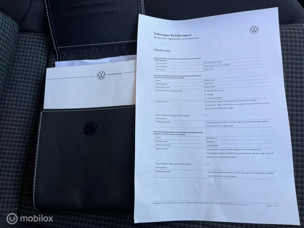 Volkswagen Caddy 1.5 TSI Benzine + ECC uit 2022, foto 15