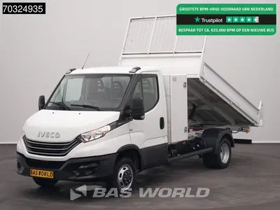 Iveco Daily Automaat Kipper met Kist Dubbellucht Kippe uit 2022