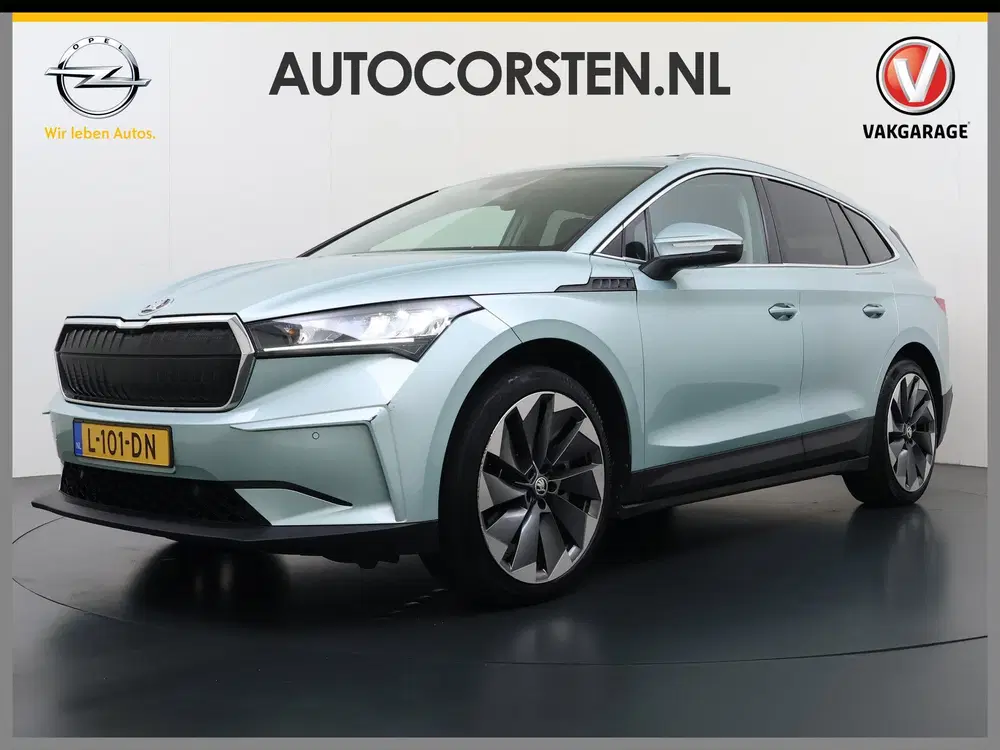 Skoda Enyaq 80 204PK SOH 90% Leder Panoramadak 21" Lmv uit 2021