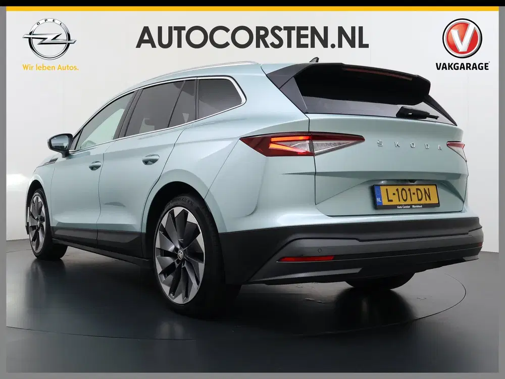 Skoda Enyaq 80 204PK SOH 90% Leder Panoramadak 21" Lmv uit 2021, foto 2