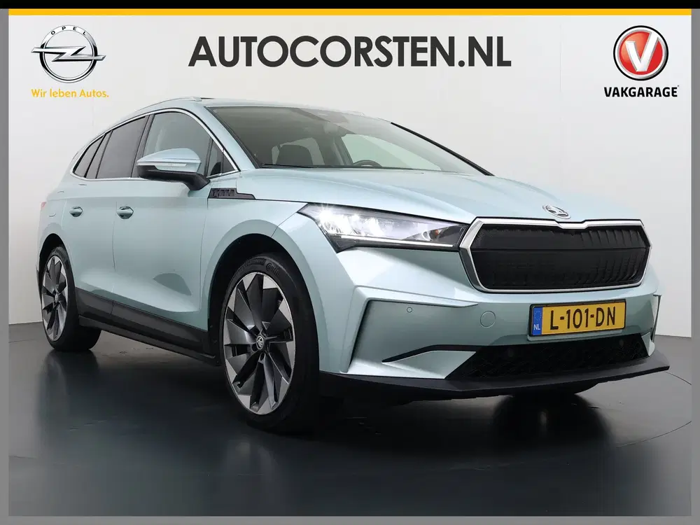 Skoda Enyaq 80 204PK SOH 90% Leder Panoramadak 21" Lmv uit 2021, foto 6