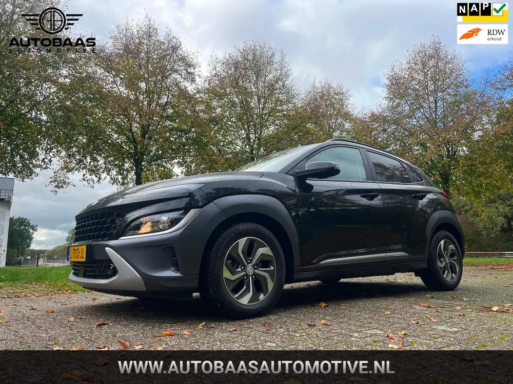 Hyundai KONA 1.6 GDI HEV Fashion AUTOMAAT *APK 07-2027* uit 2021
