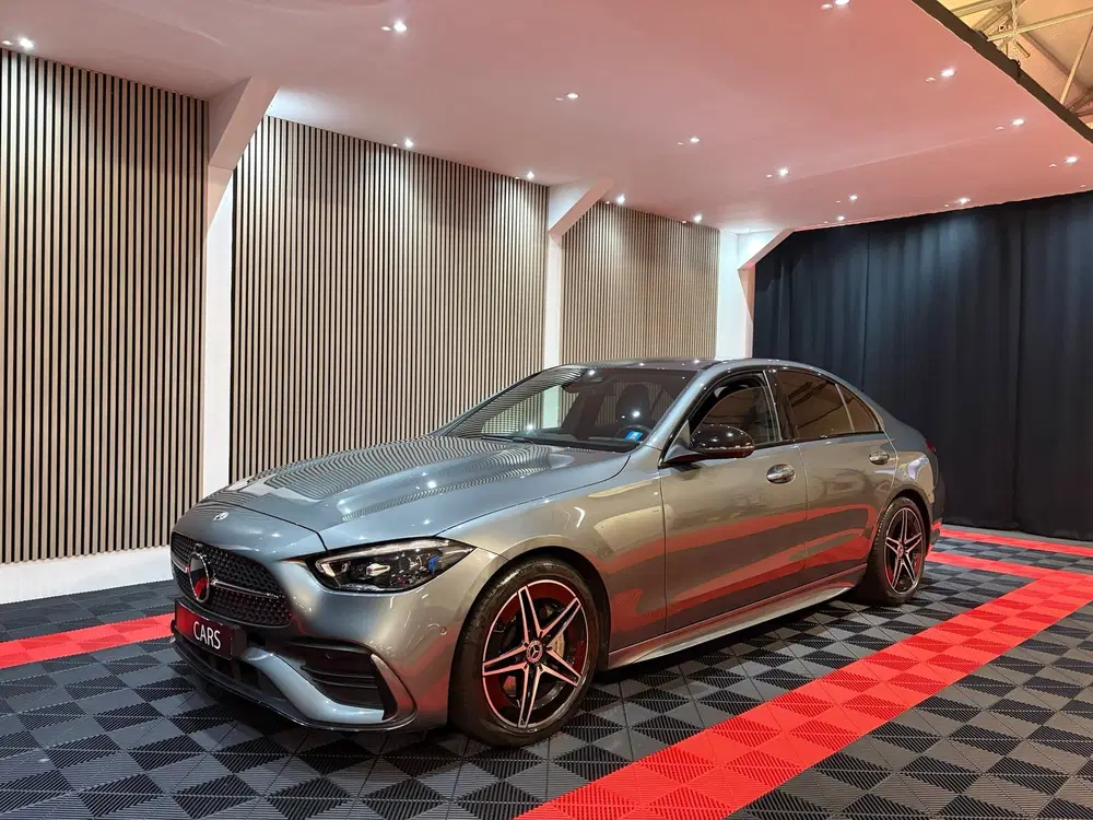 Mercedes-Benz C-Klasse 200 AMG Line 360 camera Leder uit 2022, foto 15