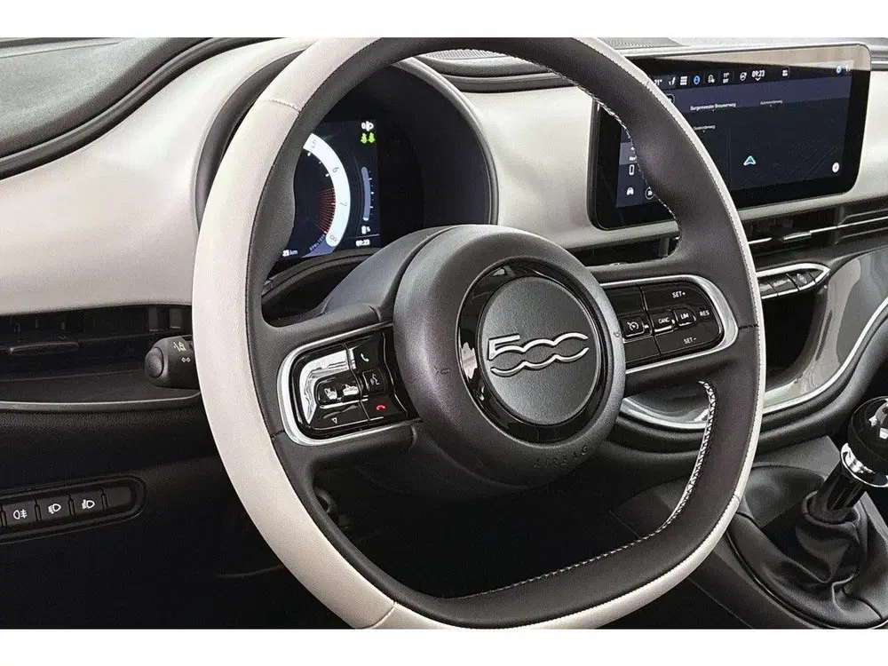 Fiat 500 1.0 Hybrid La Prima Panoramadak Stoelverwa uit 2026, foto 12
