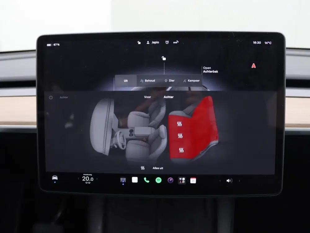 Tesla Model Y Long Range AWD 75kWh 351pk 95% SoH [ HW4+A uit 2024, foto 11