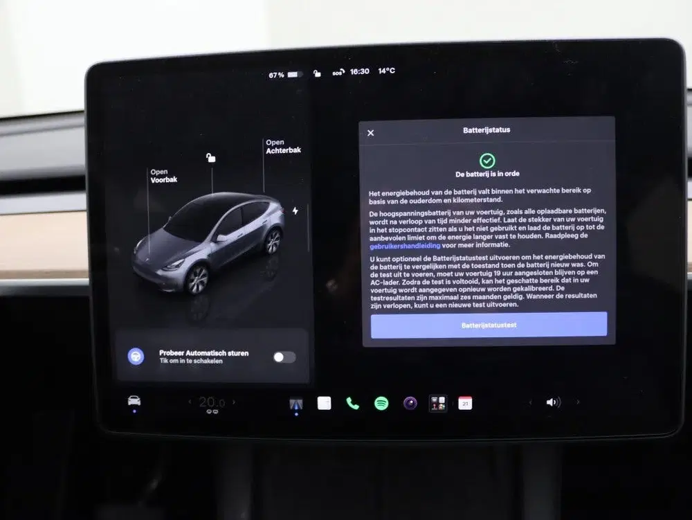 Tesla Model Y Long Range AWD 75kWh 351pk 95% SoH [ HW4+A uit 2024, foto 14
