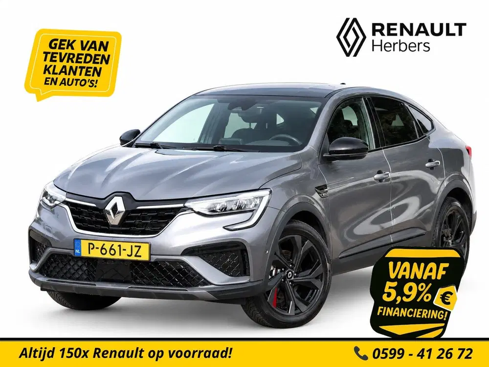 Renault Arkana 1.6 E-Tech Hybrid 145 R.S. Line CAMERA uit 2022