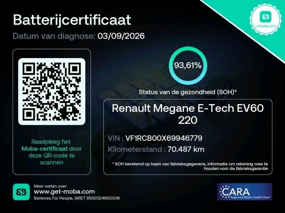 Renault Megane Mégane E-Tech EV60 Evolution 220pk Optimum uit 2024, foto 4