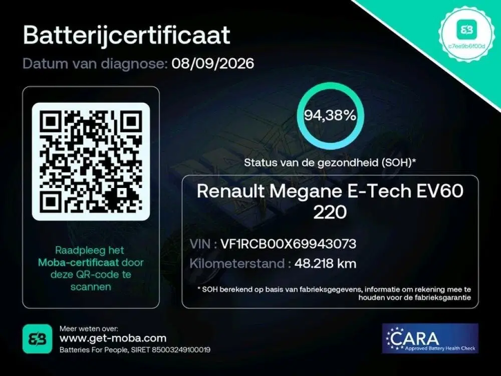 Renault Megane Mégane E-Tech EV60 220pk Optimum Charge Te uit 2023, foto 4