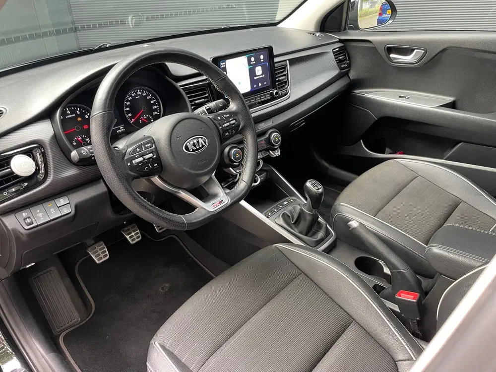 Kia Rio 1.0 T-GDi MHEV GT-Line DAKJE CAMERA CARPLA uit 2020, foto 9
