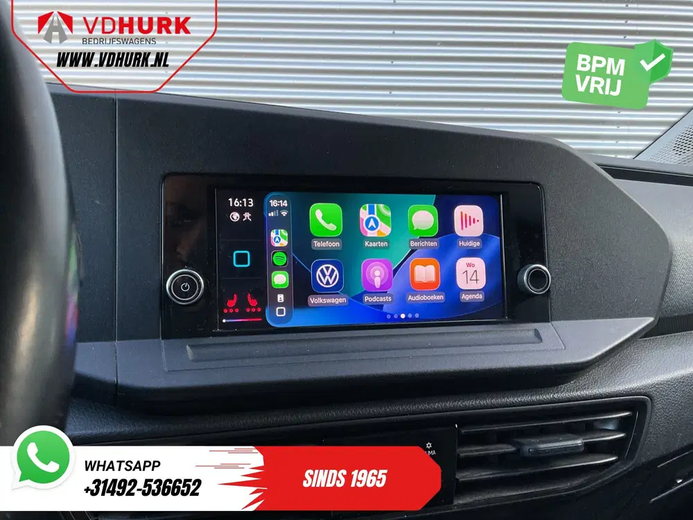 Volkswagen Caddy 2.0 TDI DSG 125 pk Aut. LED uit 2021, foto 14