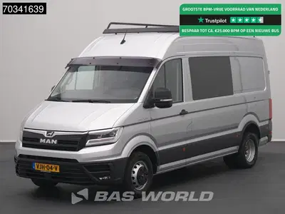 MAN TGE Automaat Dubbele Cabine Dubbellucht 3 uit 2021
