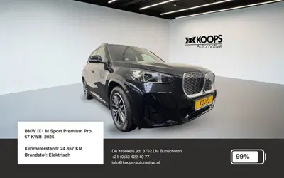 BMW iX1 M Sport Premium Pro uit 2025