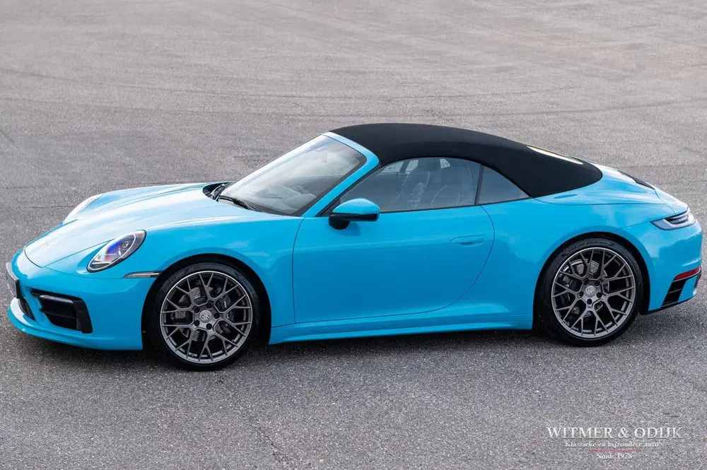 Porsche 911 3.0 Carrera Miami Blue (bj 2020) uit 2020