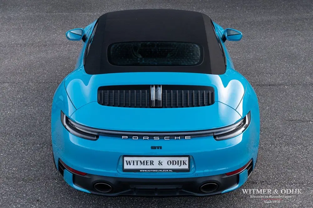 Porsche 911 3.0 Carrera Miami Blue (bj 2020) uit 2020, foto 10