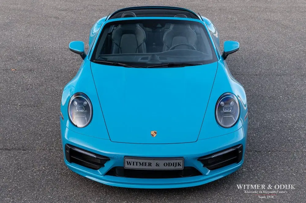 Porsche 911 3.0 Carrera Miami Blue (bj 2020) uit 2020, foto 12