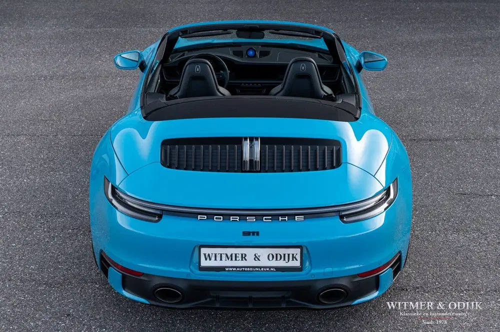 Porsche 911 3.0 Carrera Miami Blue (bj 2020) uit 2020, foto 14