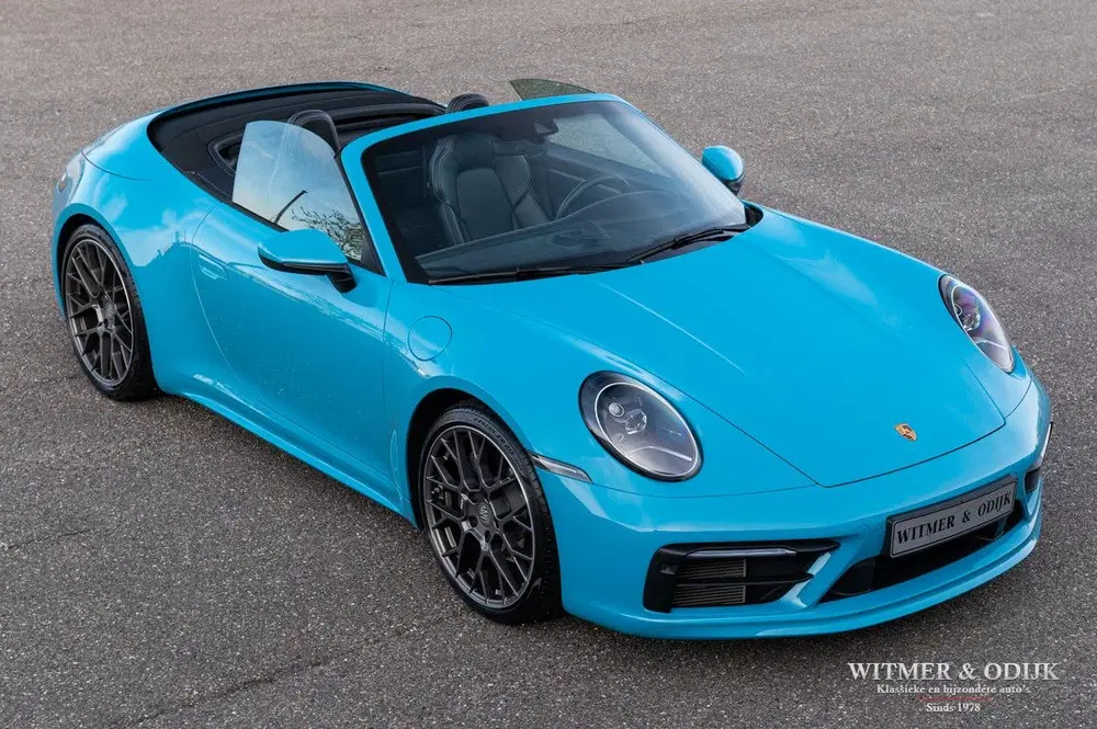 Porsche 911 3.0 Carrera Miami Blue (bj 2020) uit 2020, foto 5