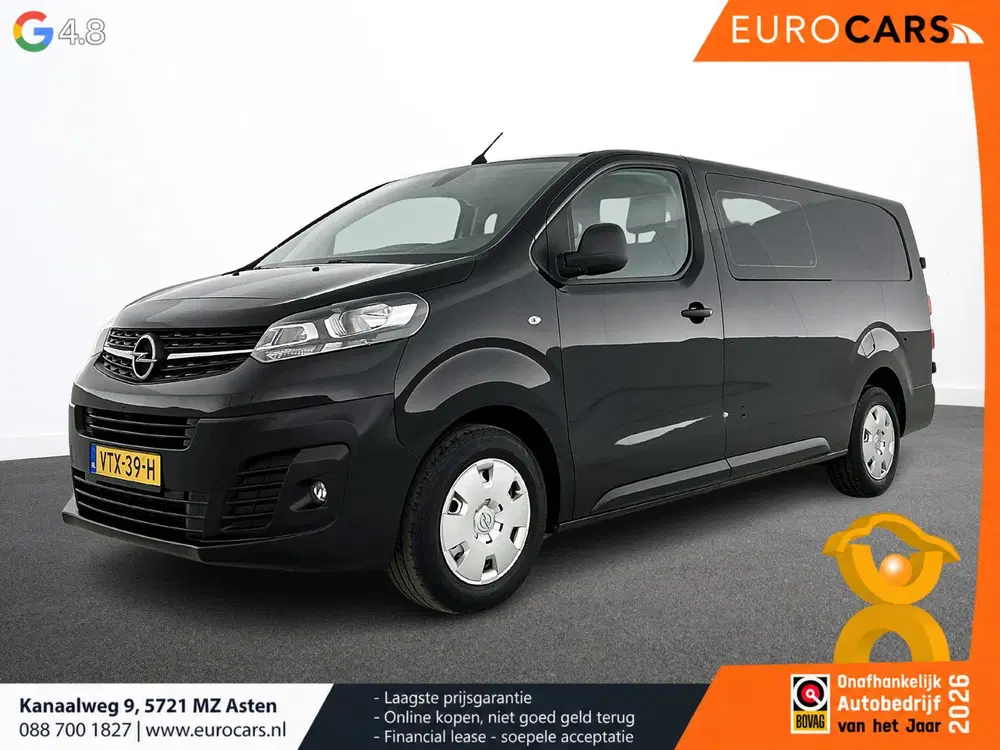 Opel Vivaro 2.0 145pk L3H1 Edition Dubbele Cabine Auto uit 2023