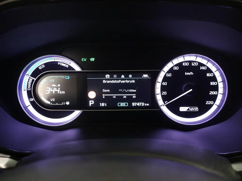 Kia Niro 1.6 GDi Hybrid DynamicLine Edition uit 2019, foto 12