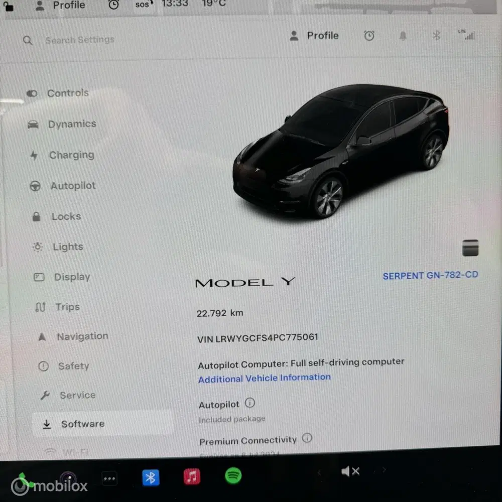Tesla Model Y Long Range RWD + MMX PACK + IAP + SOH 96.1 uit 2024, foto 12