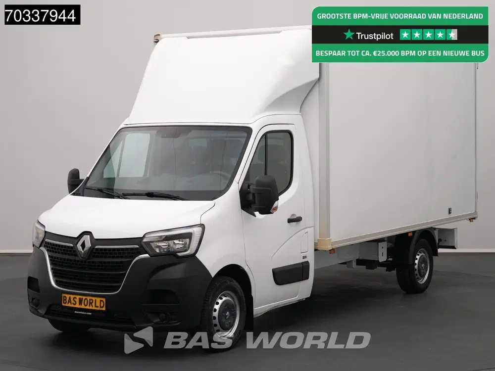 Renault Master 145PK Bakwagen Achterdeuren Zijdeur Airco uit 2019