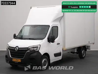 Renault Master 145PK Bakwagen Achterdeuren Zijdeur Airco uit 2019