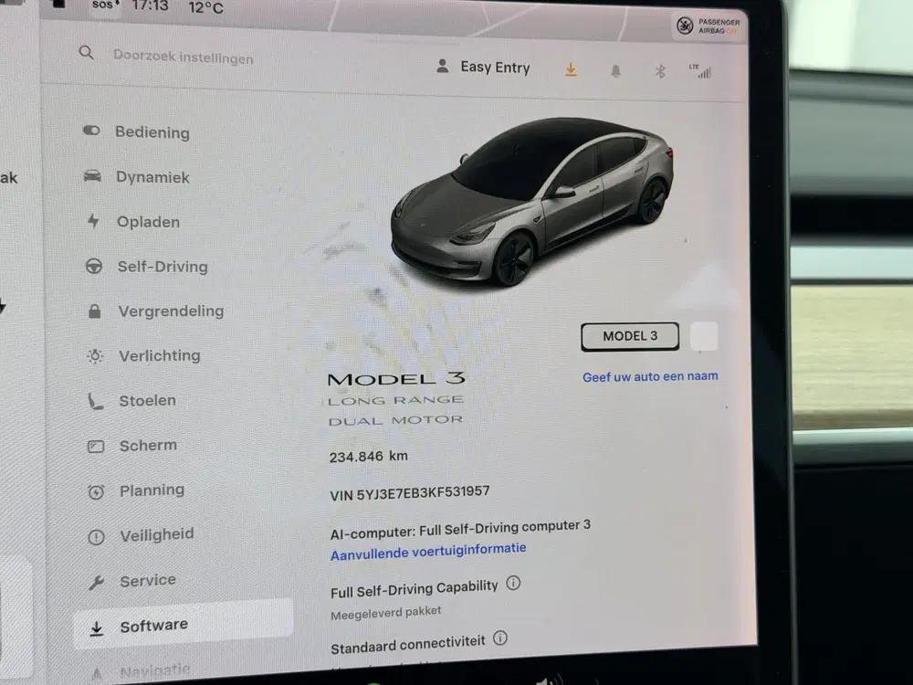 Tesla Model 3 Long Range AWD 75 kWh uit 2019, foto 14
