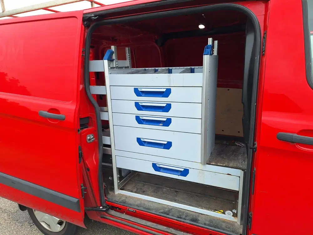Ford Transit Custom GB 2.0 Tdci 105PK 300 L1h1 2022 Rood uit 2022, foto 12