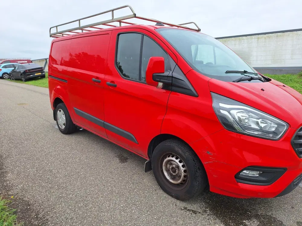Ford Transit Custom GB 2.0 Tdci 105PK 300 L1h1 2022 Rood uit 2022, foto 9