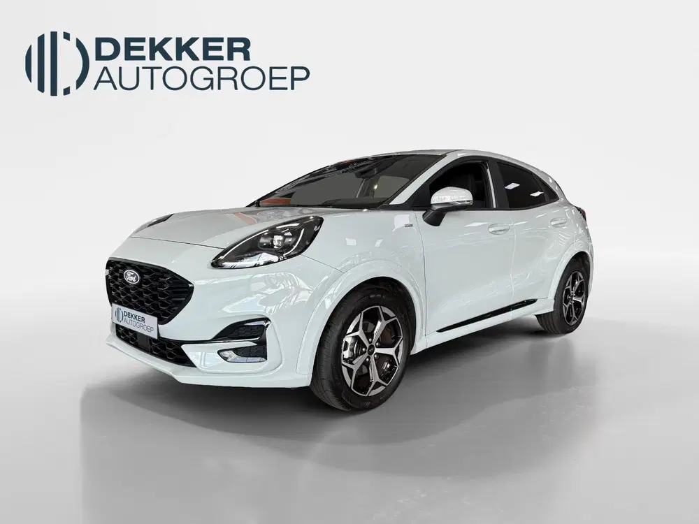 Ford Puma 1.0 EcoBoost Hybrid ST-Line Cactus Grey uit 2025