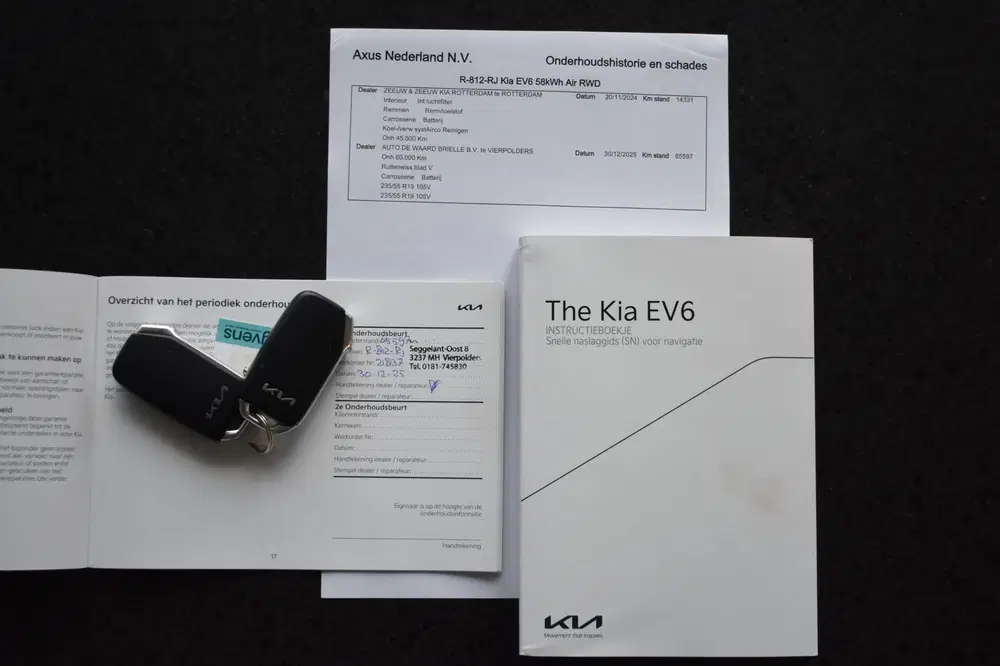 Kia EV6 Air 58 kWh SOH 100% uit 2022, foto 9