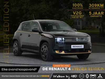 Renault 4 Atelier Edition urban range 40 kWh uit 2026