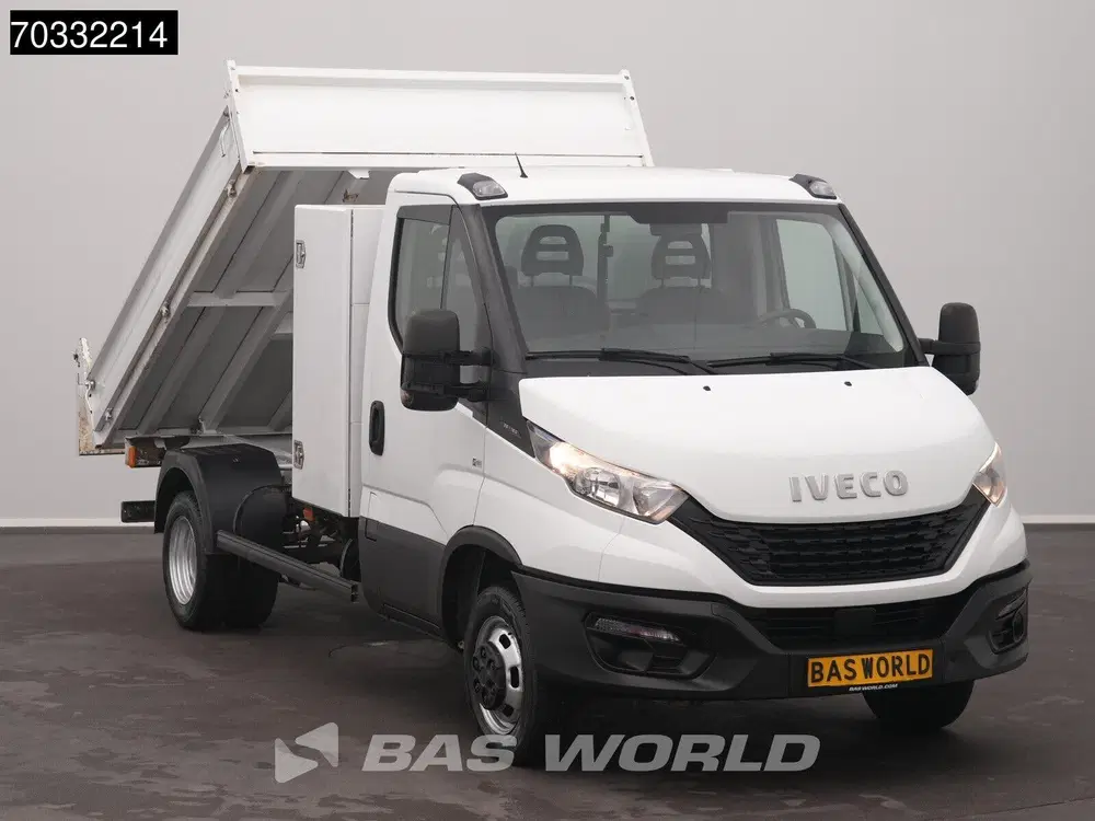 Iveco Daily 3.0L Kipper met Kist 3500kg trekhaak Airco uit 2020, foto 5