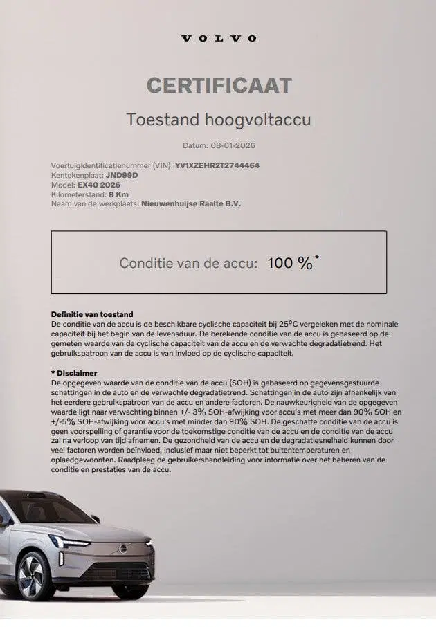 Volvo EX40 Single Motor Extended Range Plus 82 kWh uit 2025, foto 15
