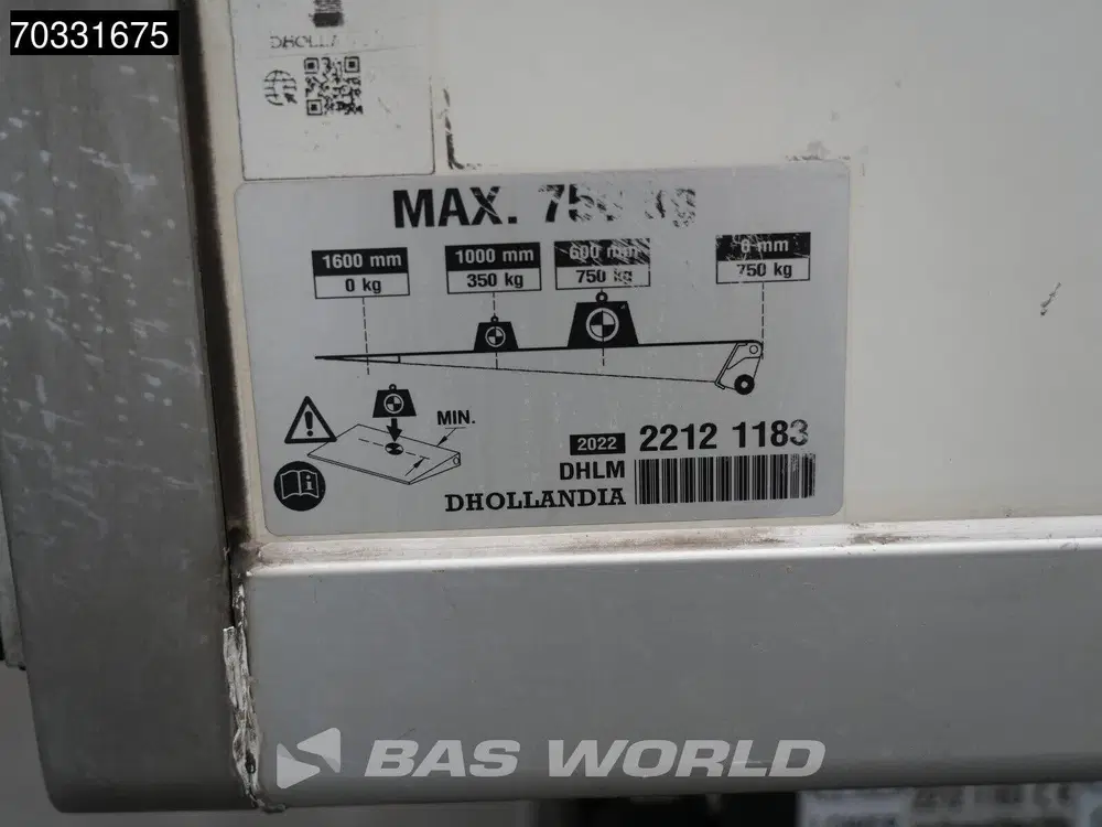 Citroën Jumper 165PK D'Hollandia Laadklep Bakwagen Airco uit 2023, foto 13