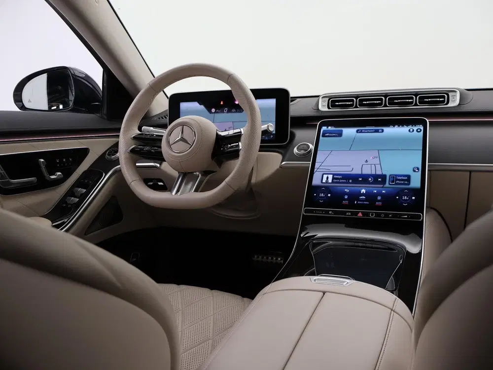Mercedes-Benz S-Klasse 350d LANG AMG-LINE 286 PK + BUSINESS uit 2021, foto 4