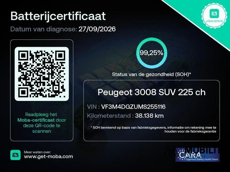 Peugeot 3008 1.6 PHEV HYbrid 225 GT uit 2021, foto 2