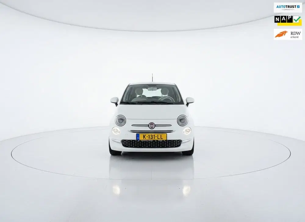 Fiat 500 1.0 Hybrid Lounge LAGE KM STAND CRUISECONT uit 2021