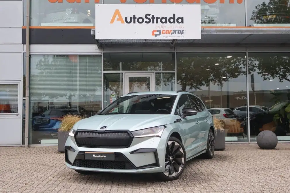 Skoda Enyaq 60 Elektromotor 180pk Sportline SoH 90% uit 2021, foto 4