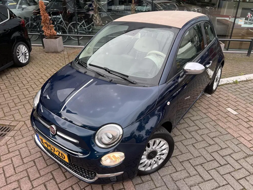 Fiat 500C 1.0 Hybrid Cult Leuk&Fris Airco Cruise NLa uit 2021, foto 5