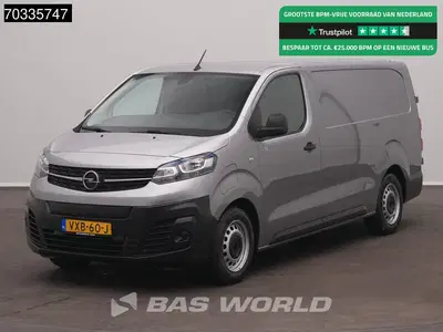 Opel Vivaro 136pk Elektrisch 75kWh L3H1 Airco Parkeers uit 2023