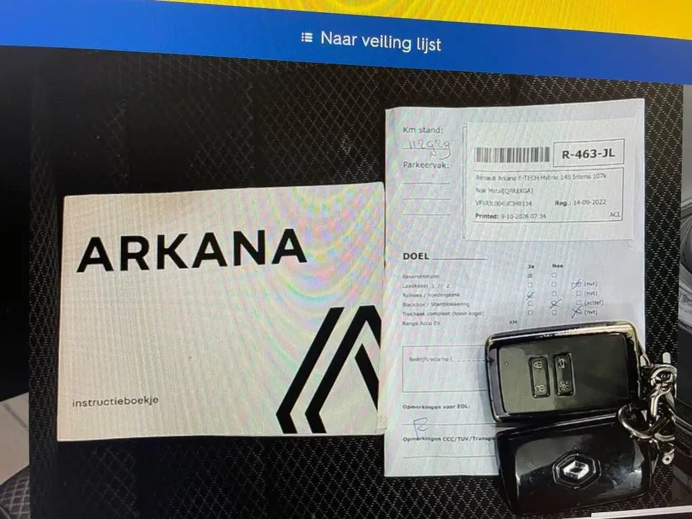Renault Arkana 1.6 E-T H 145 Intens GROOT.NAVI uit 2022, foto 13